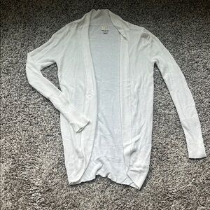 A New Day White Lightweight Open Front Cardigan